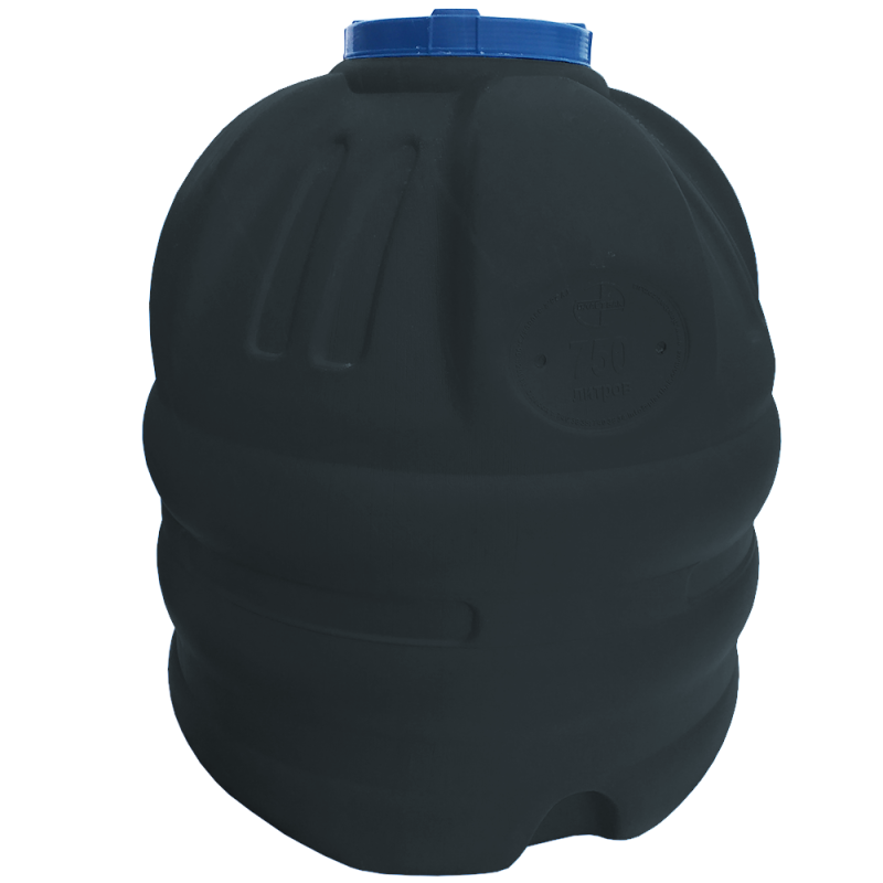 Бочка 750 л вертикальна тришарова нехарчова Пласт бак